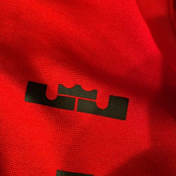 Ohio State Buckeye Nike Elite Dry -Fit Basketball Hoodie Size Large Red - Picture 4 of 4